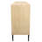 Ren 4-drawer Chest In Contemporary Aged Natural Finish On Solid Wood