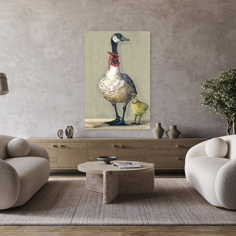 Oiseaux d'une plume, H 48 po x l 32 po