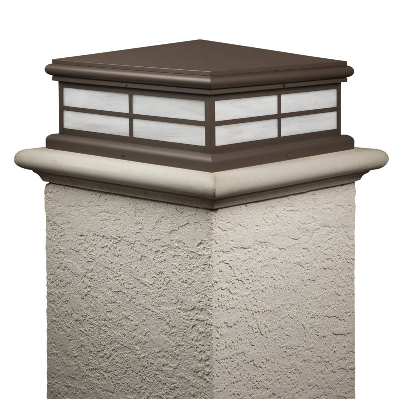 Luminaire suspendu à 2 lumières Ballou, H 7,5 po x l 13,75 po x P 13,75 po, Miel, Bronze thermolaqué