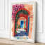 Mediterranean Courtyard Boho - Wrapped Canvas-2041794324-2041794327