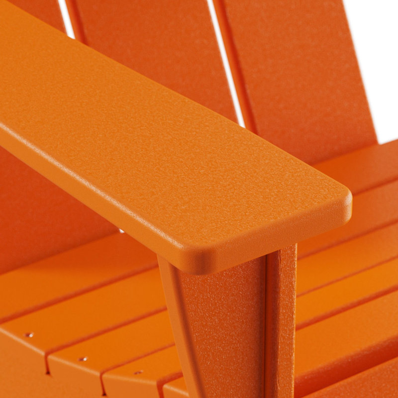 Chaise Adirondack POLYWOOD, Tangerine
