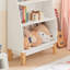Ferree 80 cm H X 60 cm W Kids Bookcase with Toy Storage