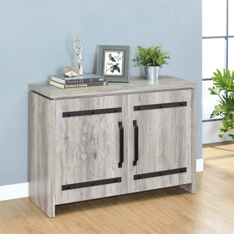 Armoire à 3 ou 4 tablettes en bois flotté gris - solution de rangement pratique pour la maison