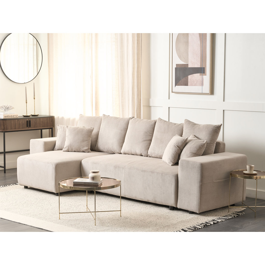 Ecksofa Alyxs mit Bettfunktion