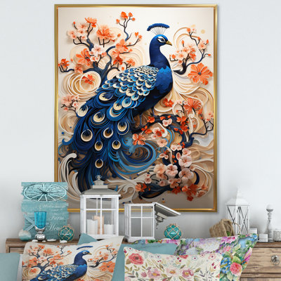 " Flower Colours Of The Peacock "