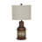 Kirkby Glass and Resin Standard Table Lamp