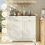 Armoire à poubelle double basculante de 13 gallons avec tiroirs et crochets-133488765-133488768