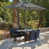Black Poly with Premium Grey Parasol