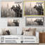 Vintage New York Empire State Building Workers - Print on Canvas-645722358-645722352