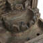 Lapta Wood Floor Fountain with Lights