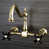 Polished Brass/Trim Black