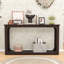 Console Elegance avec découpes à arche ouverte