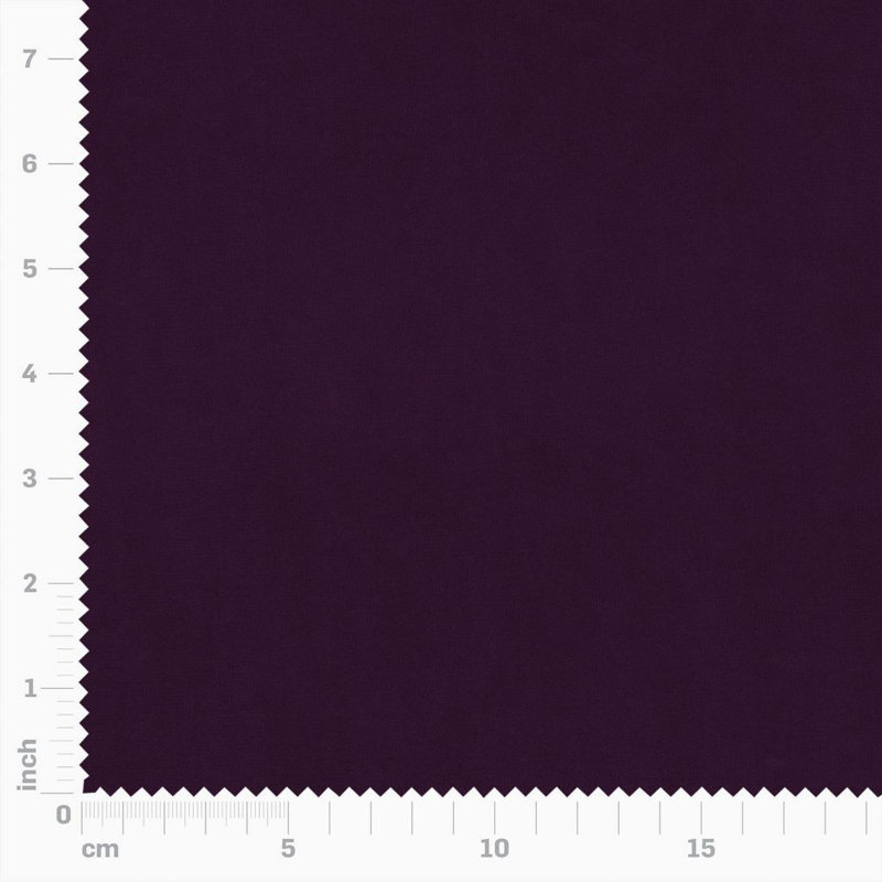 Tissu de velours de marque, Aubergine