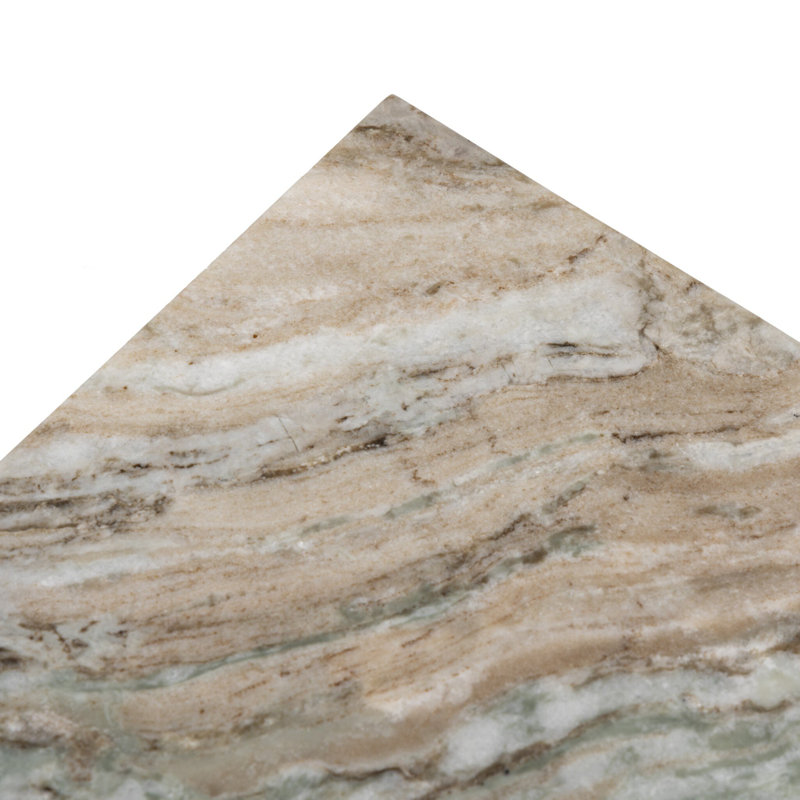 Ellric Decorative Object, Beige Marble