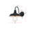 Rayan Outdoor Wall Sconce in Black-120023237