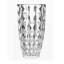 Grand vase à fleurs taillé en diamant sans plomb 10,5 po Lorren Home Trends