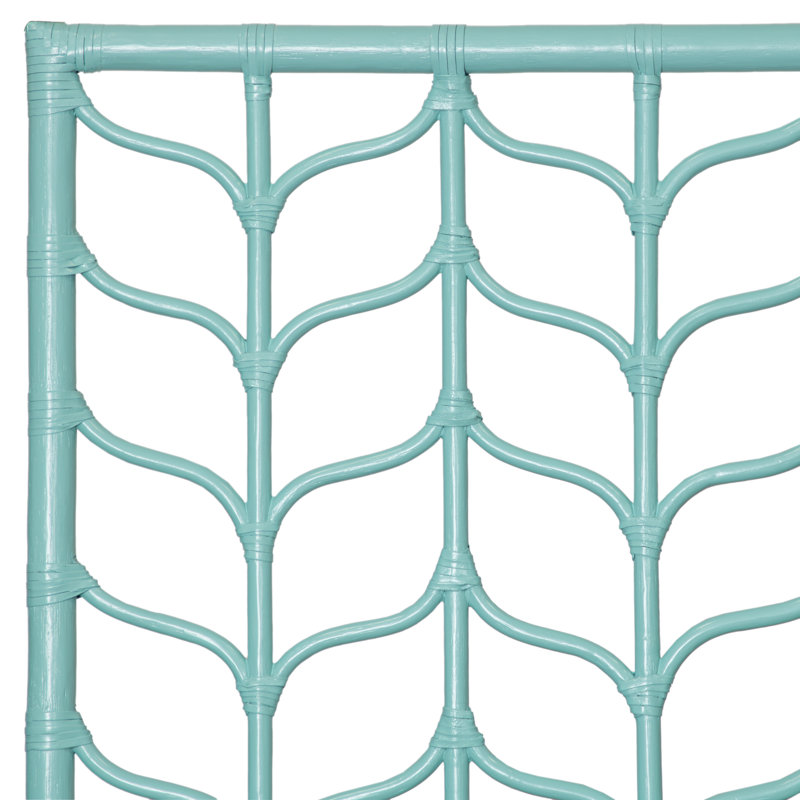 Tête de lit Ivy Collection, Turquoise, Très grand lit