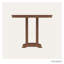 POLYWOOD Round Farmhouse Counter Table-11114388-11114390