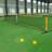 Portable Pickleball Net Set with Carry Bag and 4 Pickleball Paddles