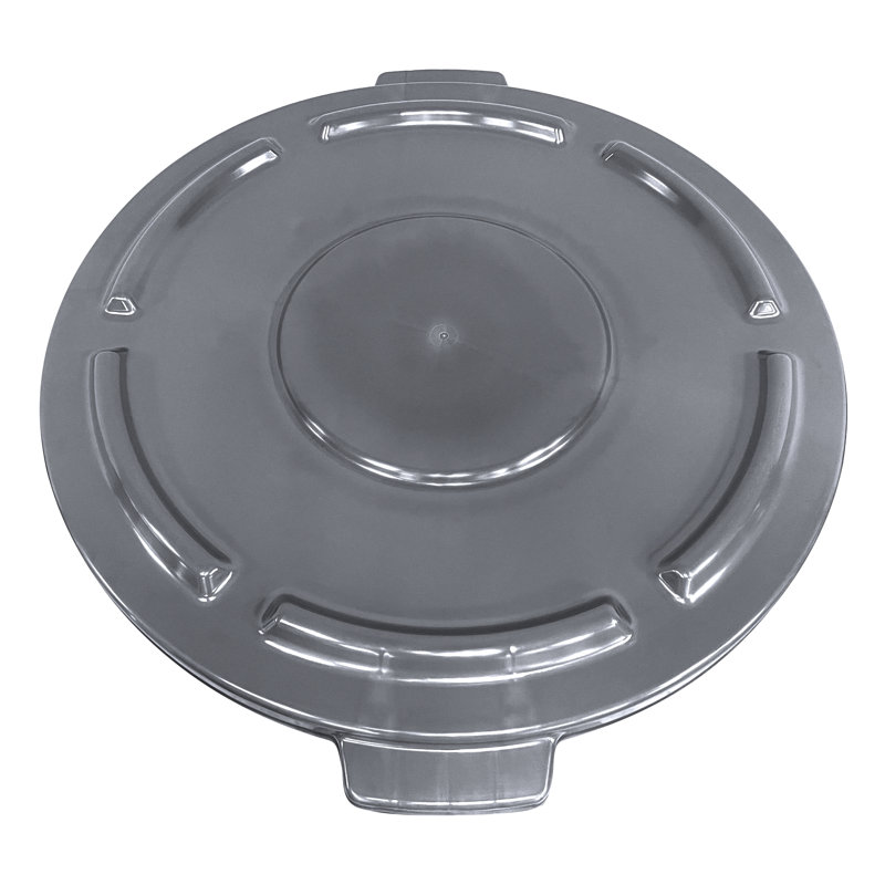 Round Utility Containers, Parts and Accessories, Gray