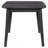 3-Piece Black Rectangular Coffee Table Set