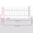 vidaXL Garden Fence Grey 5.58 x 1.97 ft Powder-coated Steel