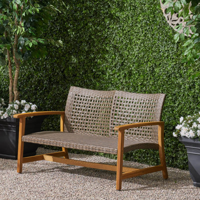 Bedingfield Wide Outdoor Loveseat