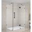 Cabine de douche rectangulaire à charnière 37 po x 72 po Avalux-40816778-40816780