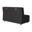 Canapé mobile sans accoudoirs avec panneau technique Pro Series - noir / cramoisi-102905289