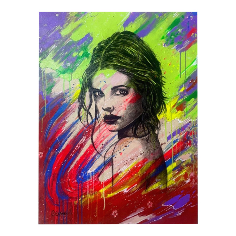 Magnifique art féminin | Acrylique sur toile | Par Paritosh