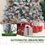 Lighted Artificial Pine Christmas Tree-1354857008