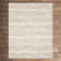 Chevron Flatweave Wool Cream/Black Area Rug