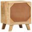 Bedside Cabinet 40X32x46 Cm Solid Wood-1290662062