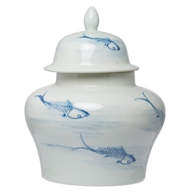 Pot à gingembre Dorcus, H 17,9 po x l 14 po