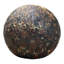 Sphère décorative en céramique émaillée réactive bronze intérieur / extérieur-2039504724-2039504726