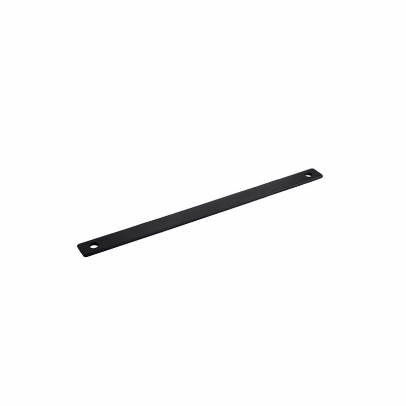 Schaub Vinci contre-plaque pour armoire / tiroir, H 11 po x l 0,75 po, Bronze noir