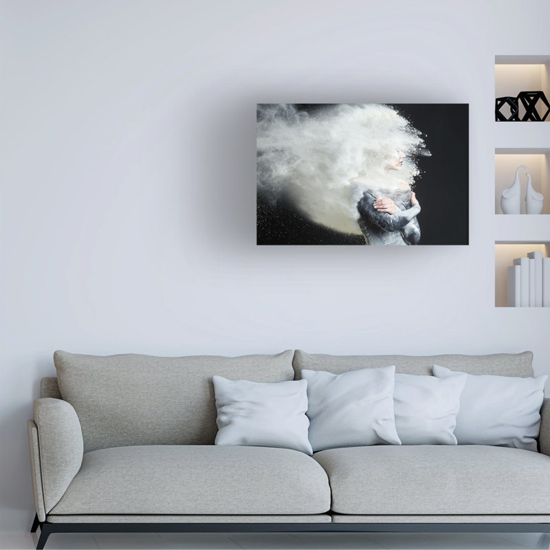 Art sur toile Fyb Flour Dust, H 12 po x l 19 po