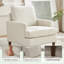 Ensemble de 2 fauteuils avec pieds en bois massif-131495722