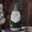 Décoration de table 11 "verte et blanche Santa Gnome