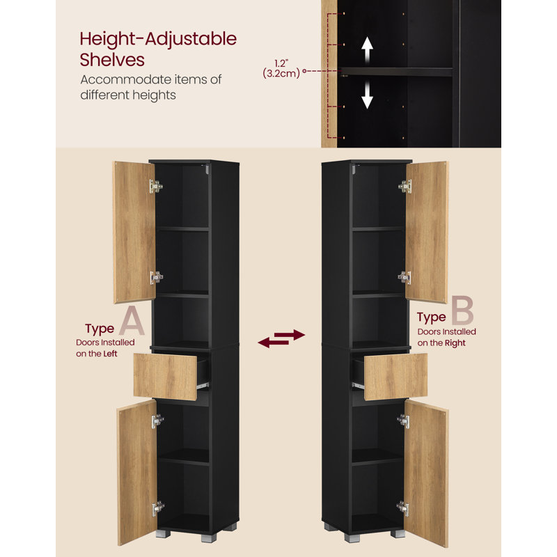 MDF (Medium Density Fibreboard), Particleboard Bathroom Cabinet