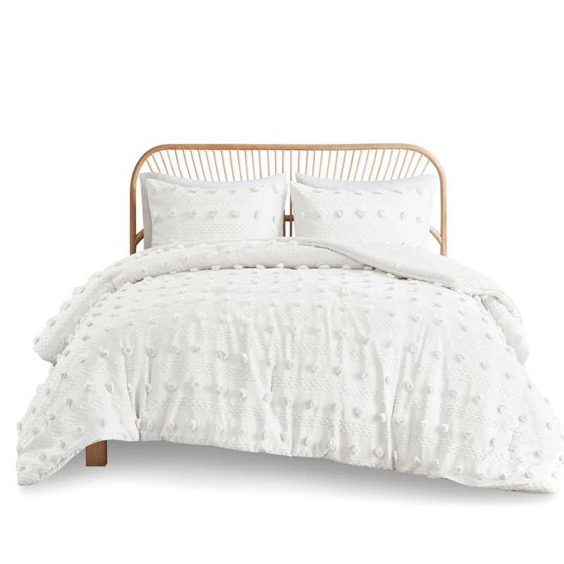 Édredon double / grand, couleur, double / grand, tissu, Édredon pour lit double et 2 pièces supplémenta, Blanc