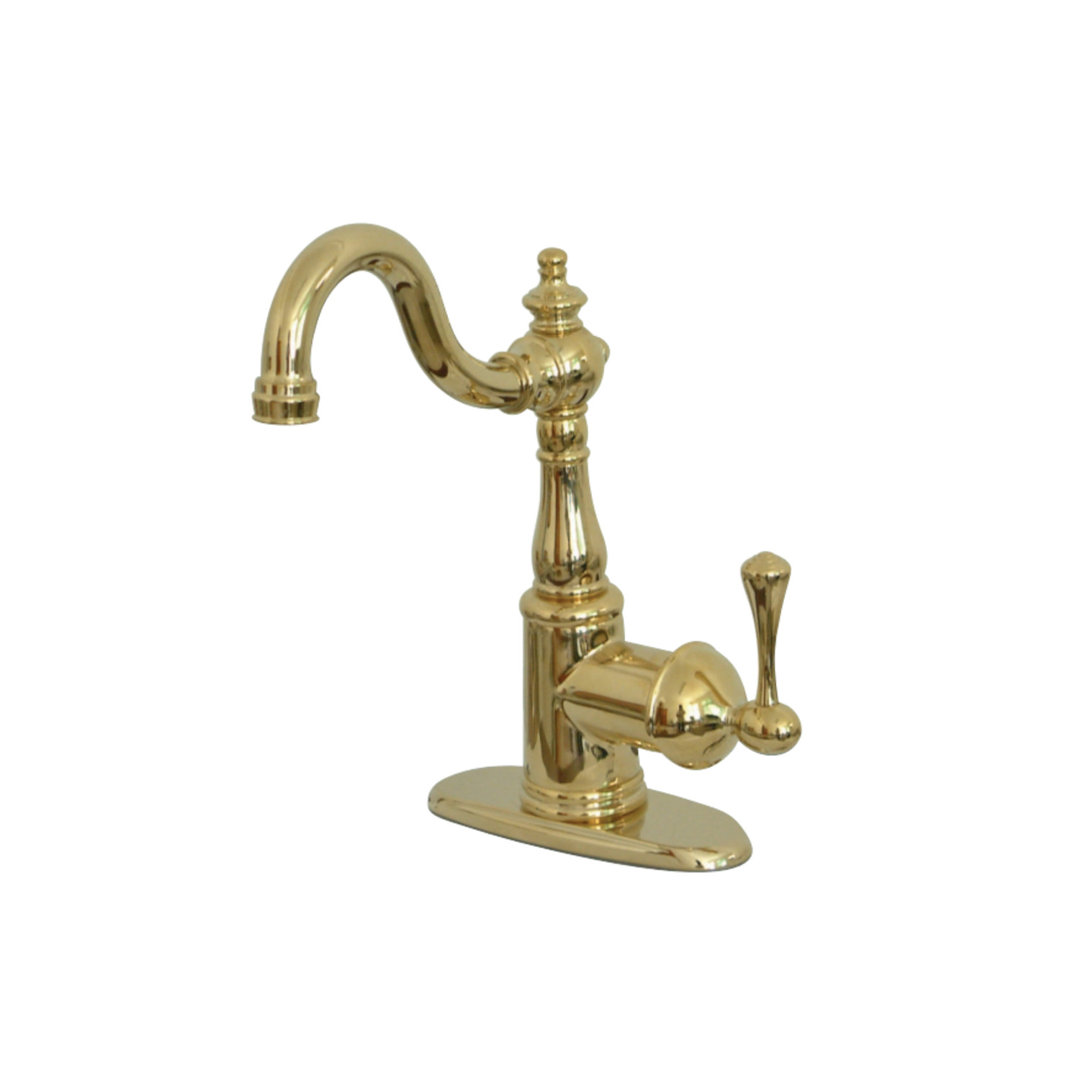 Kingston Brass English Vintage Single-Handle 1-Hole Deck Mount Bar Faucet Kingston Brass 