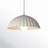 Calcott 1 - Light Chalk White Dome Pendant-1398533650