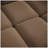 Coffee Single Sleeper Sofa Bed with 6-Position Adjustable Backrest, USB Ports, Cup Holder & Swivel Side Table