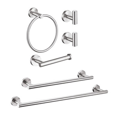 6 - Piece Bathroom Hardware Set