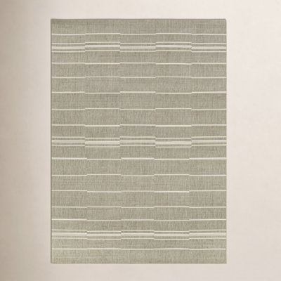 Veda Striped Indoor Outdoor Rug