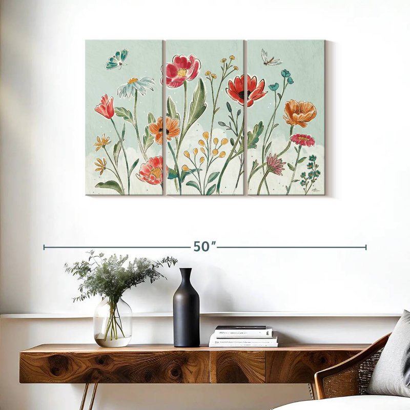 Harnek Boho Field, 24" H x 38" W