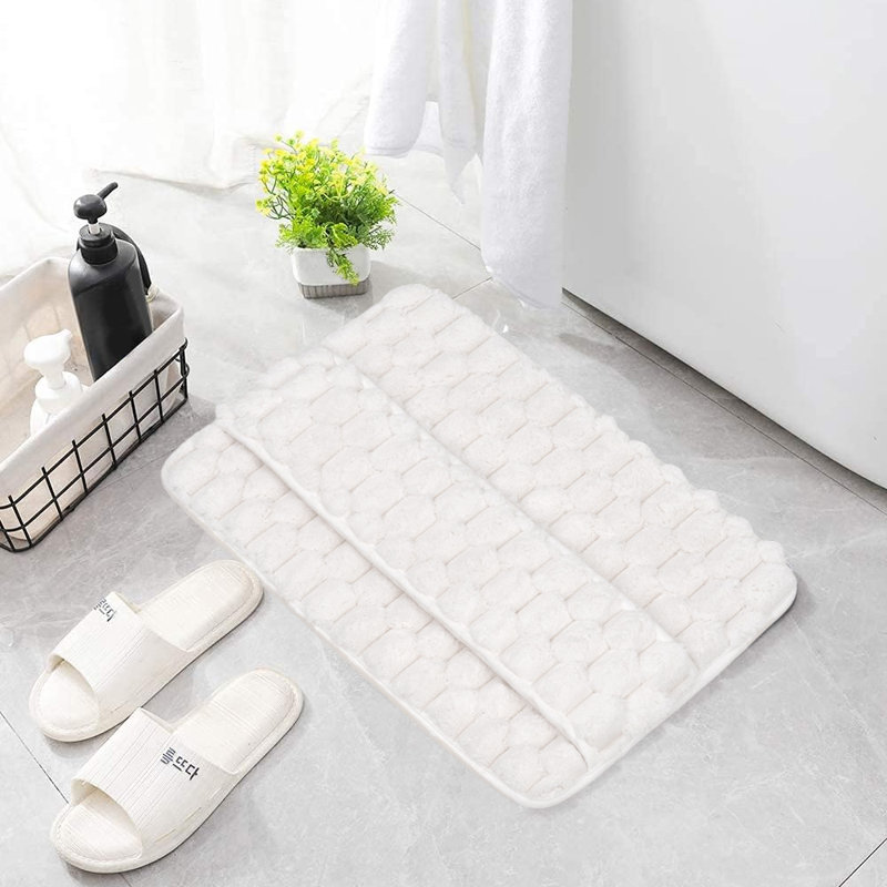 Non-Slip Bath Mat, Single- 60cm  L x 40cm W