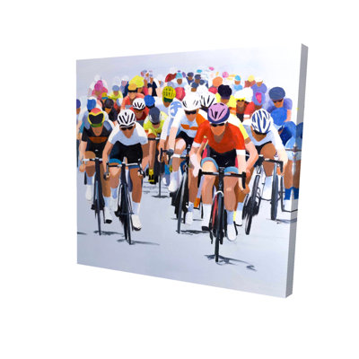 " Cycling Competition " Watercolor Print