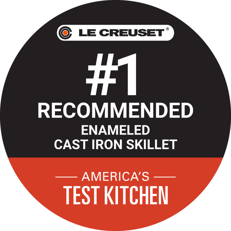 Le Creuset Signature Cast Iron Round Skillet, 11.75", Blue Riviera, Marseille